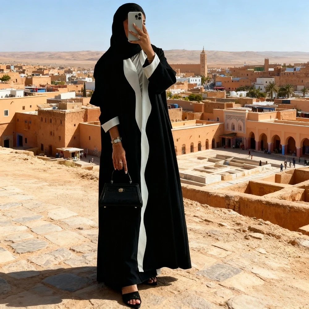 

Ид Женщины Абая Мусульманская Вечеринка Джалабия Рамадан Длинный Кардиган Платье Абая Vestidos Largos Кафтан Арабский Длинный Халат Марокко Кафтан