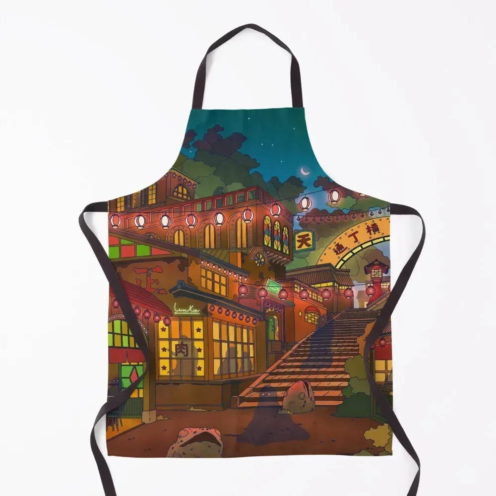 

Village Of Ghosts Apron For Home Accessories kitchen gadgets professional kitchen Hairdresser Apron