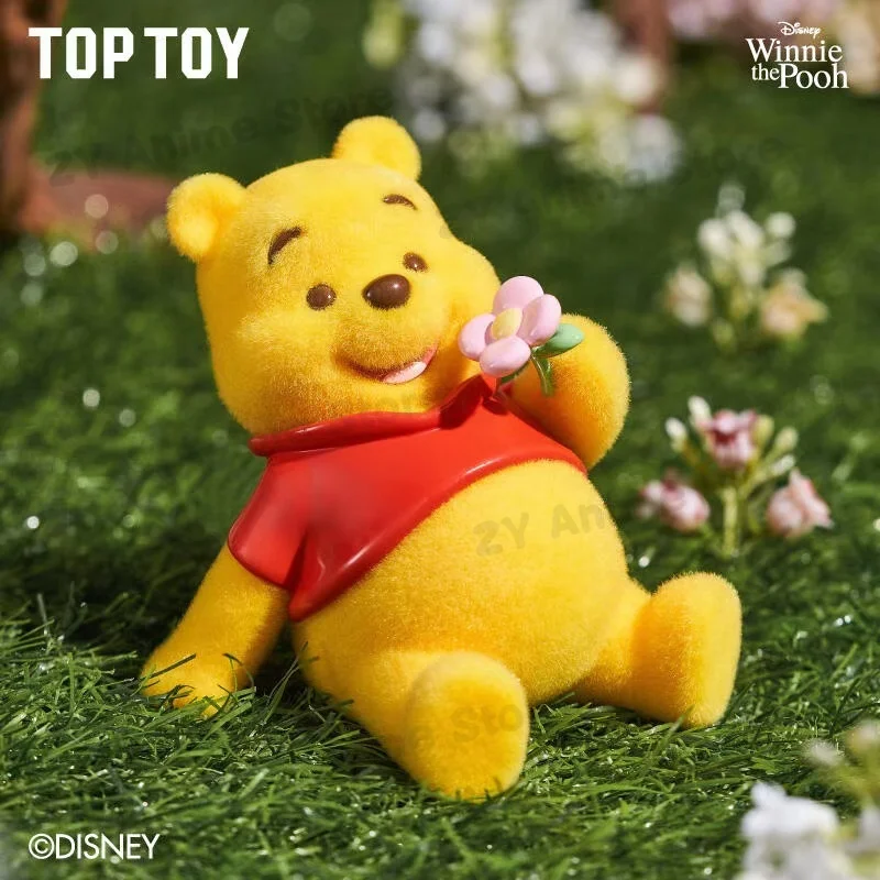 Disney Winnie The Pooh's Happy Daily Series Mysterious Blind Box Trendy Toy Figure Cute Creative Ornaments Surprise Box Gift