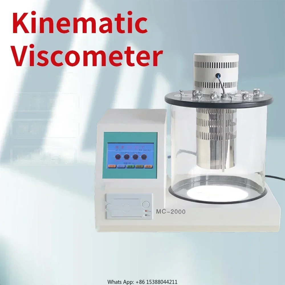 Viscometer Automatic Kinematic Viscosity Tester Oil Die sel Lubricating Petroleum Detection Instrument