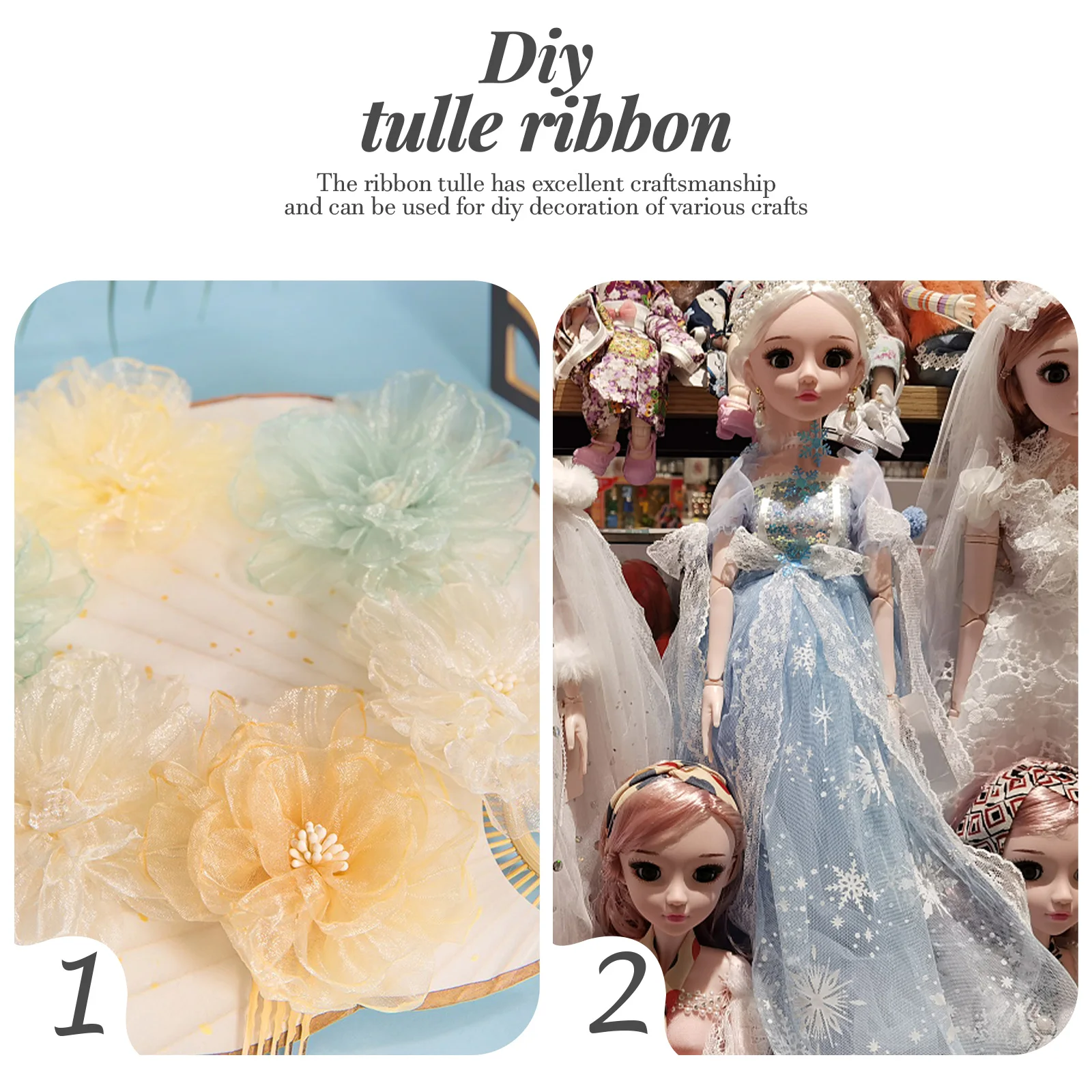 

1 Roll Glitter Tulle Fabric Tutu Skirt Diy Ribbon Gift Wrapping Craft Decoration Mesh Gauze Roll Sewing Present Party Ornament