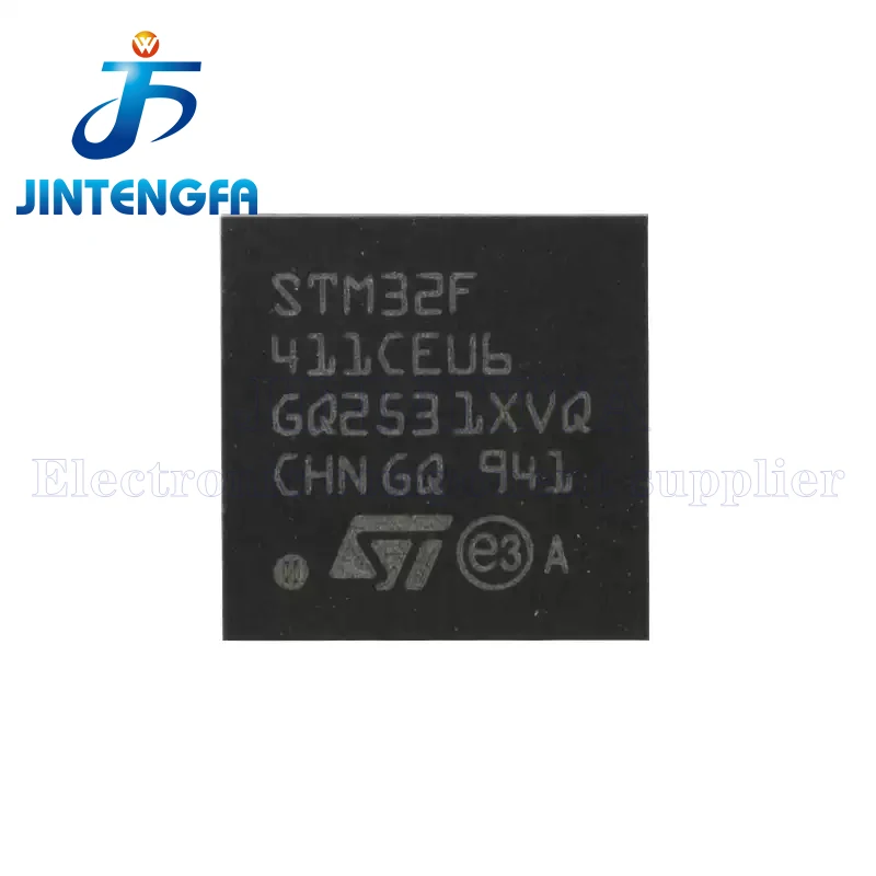 STM32F411 STM32F411RET6 STM32F411RCT6 STM32F411VET6 STM32F411CCU6 STM32F411CEU6 LQFP-64 LQFP-100 UFQFPN-48 SMD IC ARM MCU