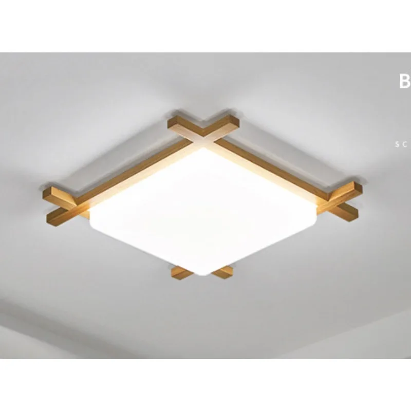 

Потолочный светильник в японском стиле татами, простой современный квадратный светодиодный светильник для коридора, прохода или гостиной.