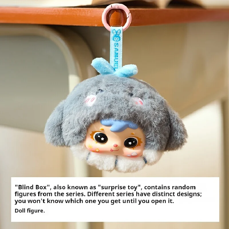 Подлинная серия Samuel Ocean Mobilization, плюшевая подвеска, глухая коробка, милое океанское животное, виниловая плюшевая кукла, сумка, подвеска, аксессуары, подарок