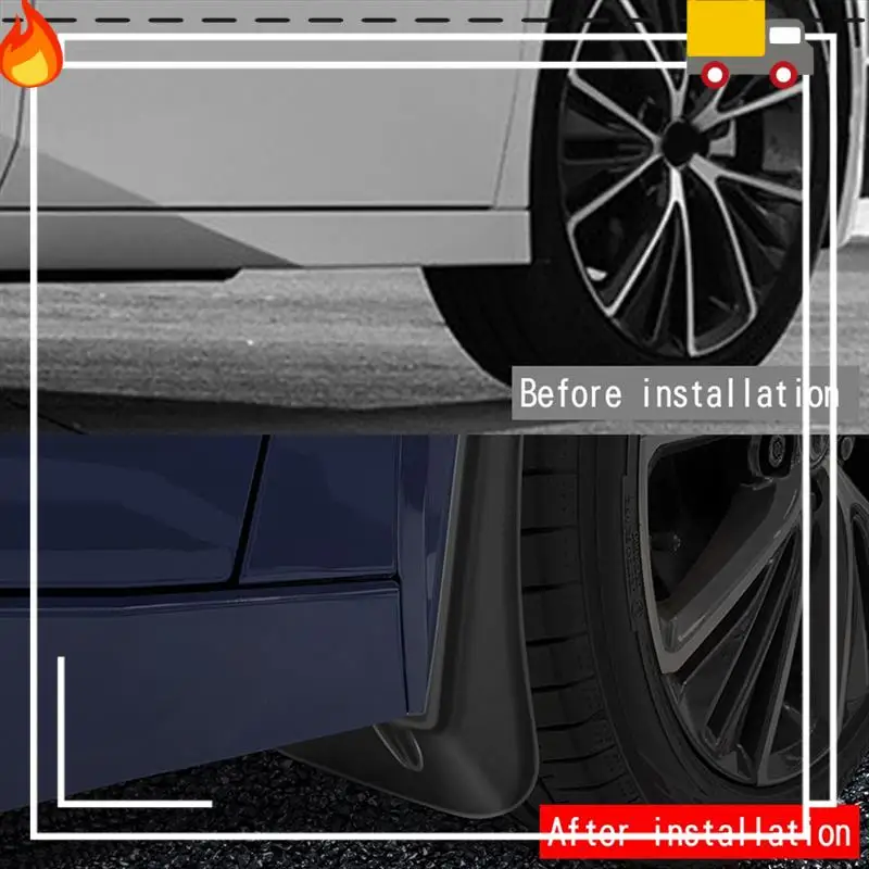 

Discount-Car Mud Flaps For Toyota Prius 60 Series 2023+ Mudguards Fender Mud Guard Flap Splash Flaps Accessories