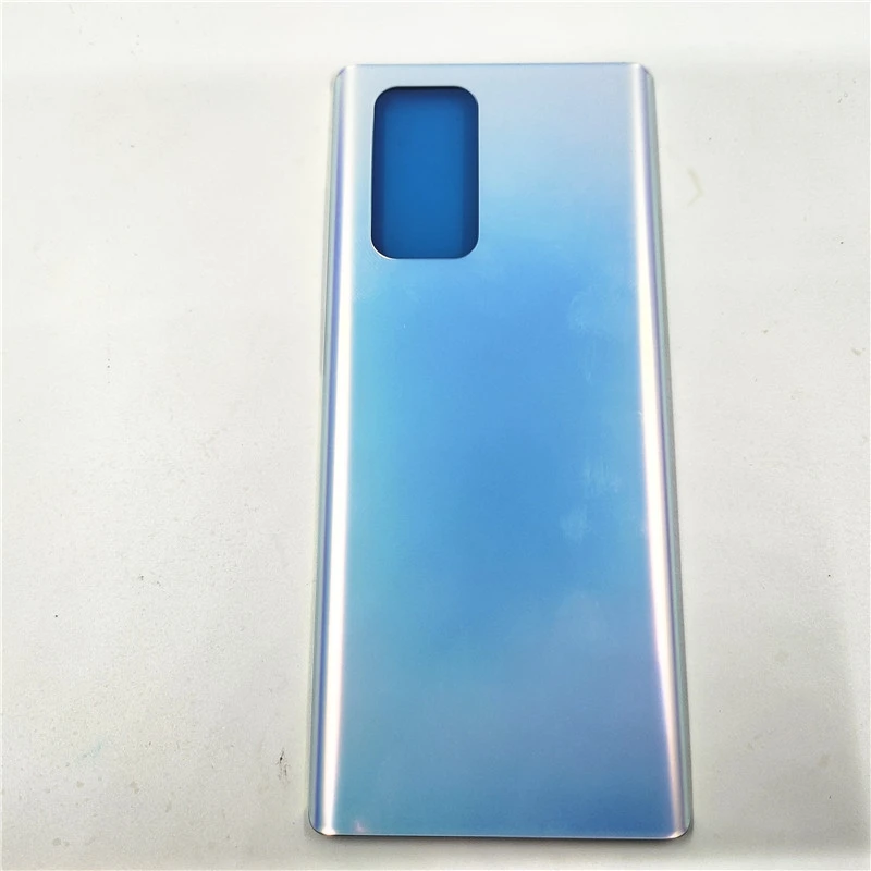 New Glass Battery Cover For LG Wing 5G LMF100N LM-F100V Battery Door Back Housing Cover Repair Parts With Adhesive