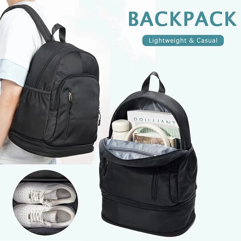 

Large Capacity Fitness Training Bag Multi-Color Wet Dry Separation Students School Bags Waterproof Wear-Resistant