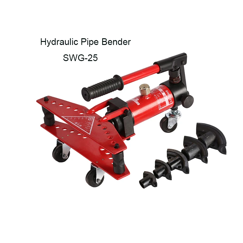 

Hydraulic Pipe Bender SWG-25 Manual Rebar Bender 10-25MM Tube Bender Hydraulic Stainless Steel Tube Bending Tool