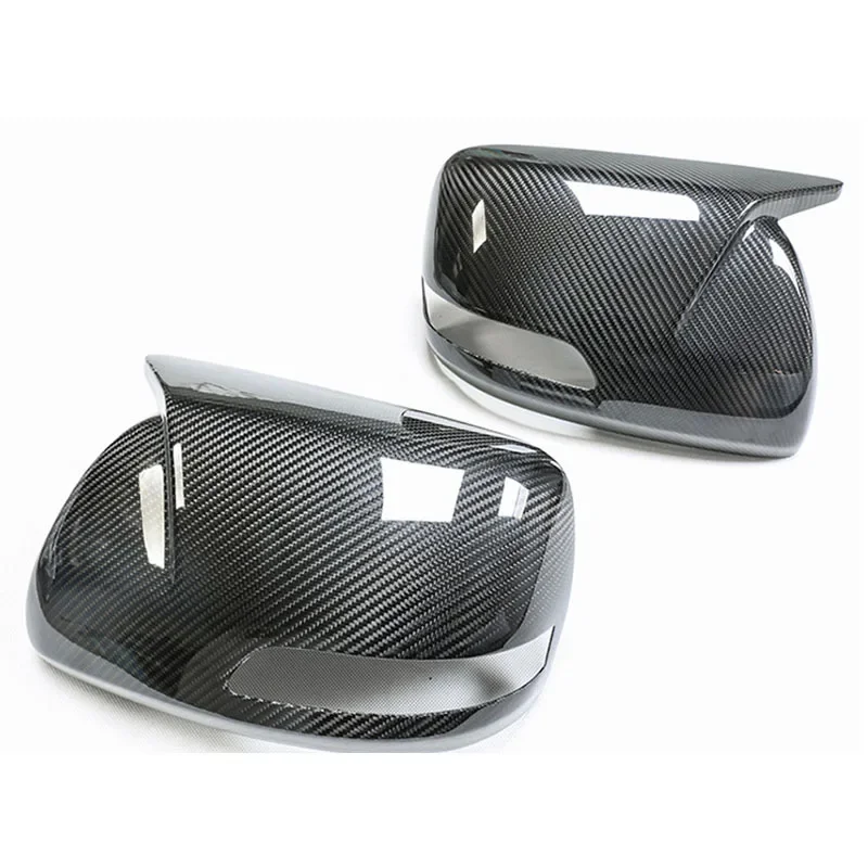 

For Toyota Prado Lander Cool Luzer Lc150 Real Dry Carbon Fiber Rearview Mirror Case Cover Modification Accessories Body Kit