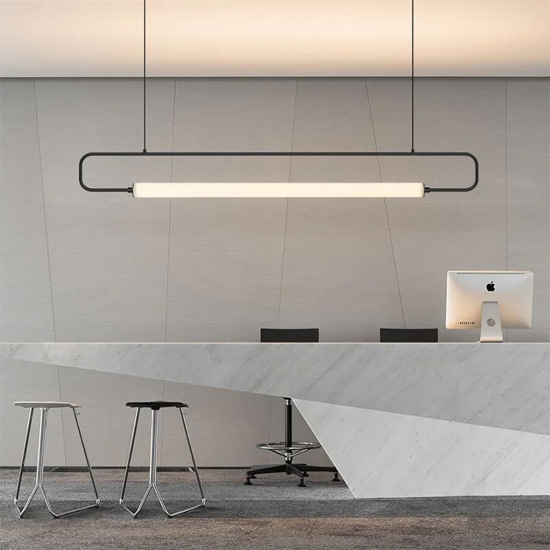 Nordic Restaurant Pendant Light Simple Modern Creative Iron Art Lighting Office Luxury Conference Bar Desk Captain Pendant Light