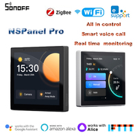 SONOFF NSPanel Pro WiFi Smart Scene Wall Switch EU Smart Home Control Panel Thermostat Display Switch Wok with Alexa Google Home