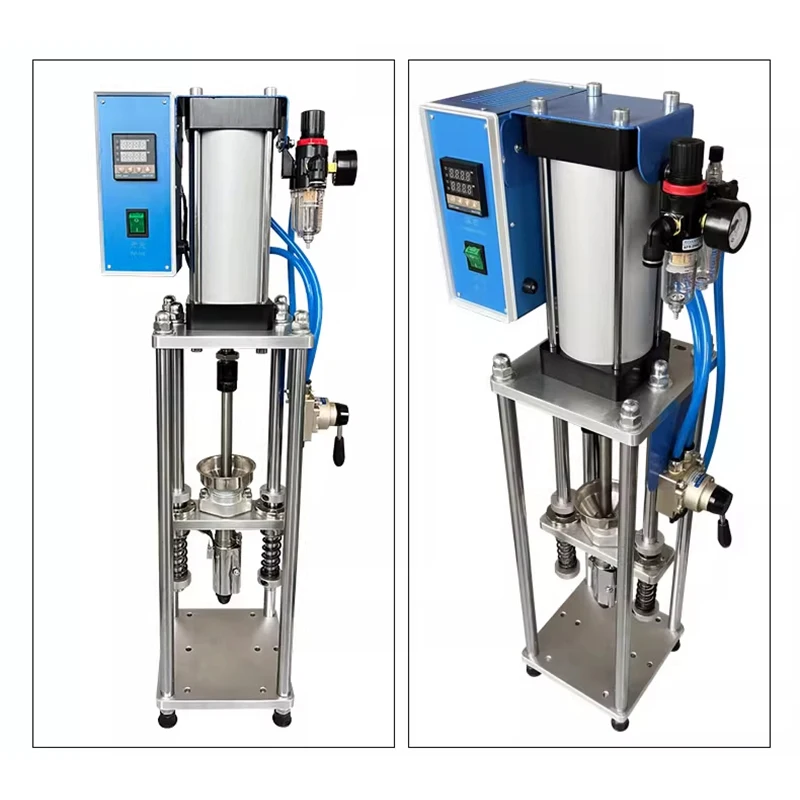 Compact Vertical Injection Molding Machine 10g/20g Laboratory Prototyping Vertical Earphone Power Cord Plug Micro Plastic Inject