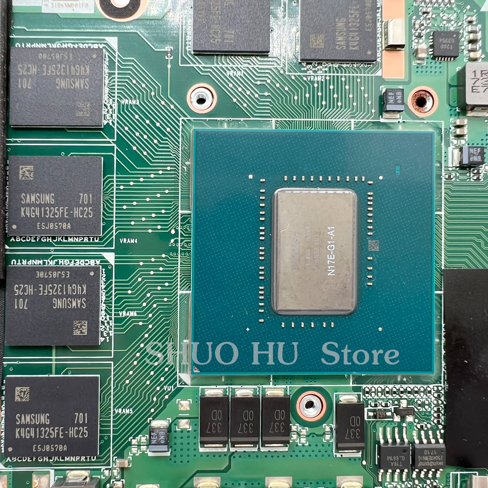 Scheda madre GL703VM DABKNMB1AA0 per ASUS GL703VM GL703 Scheda madre del computer portatile I5-7300HQ I7-7700HQ CPU GTX1060/6G 100% completamente testato