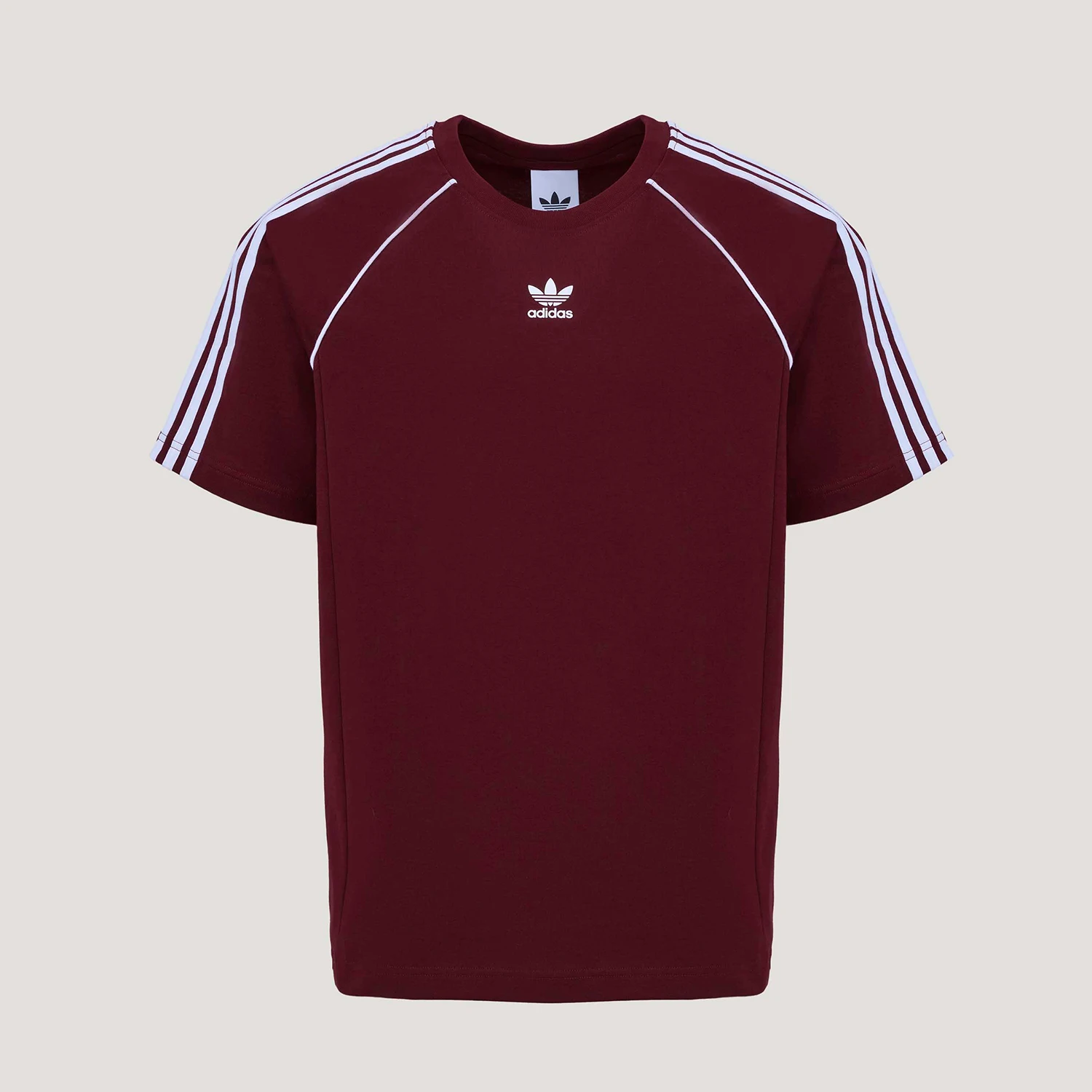 

Adidas Authentic Three Leaves Men's Retro Daily Wear-Resistant Breathable T-Shirt KY2876