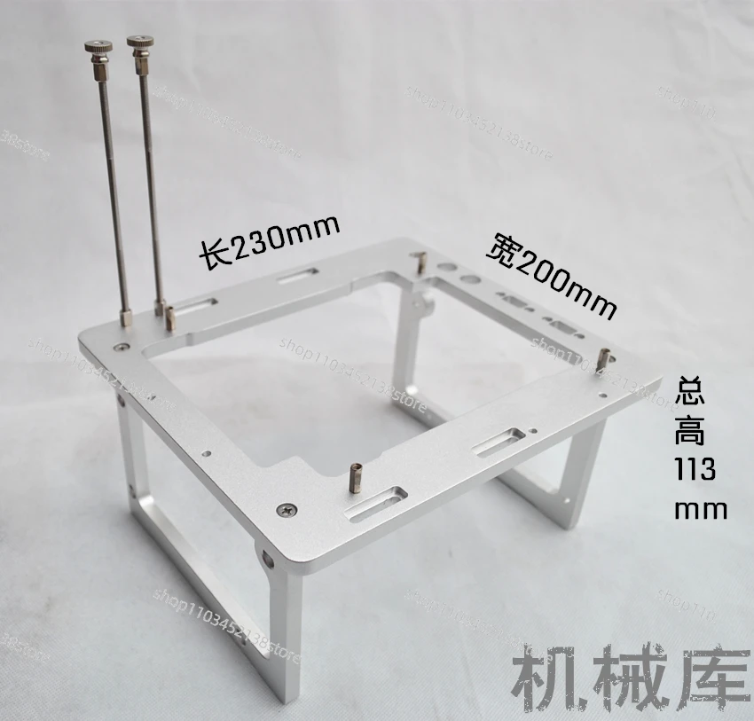 2022new Mechanical cool JXK-K3 mini ITX case A4, water-cooled all aluminum computer host open test platform mini