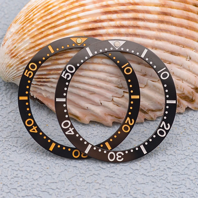 38*30.5mm Ceramic Bezel Ring Bezel Insert Fit for Mod SPB185 SPB187 Watch Case NH35 NH36 Watch Movement Men Watch Gifts