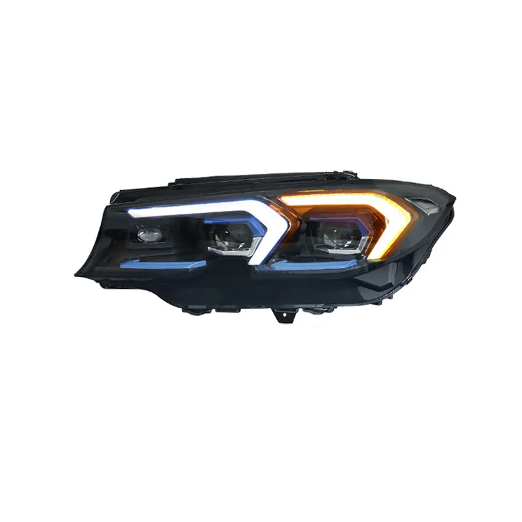 

Car Accessories Plug And Play 12V 8000K New LED Headlights DRL For 3 Series G20 340i 330i 2020-2022