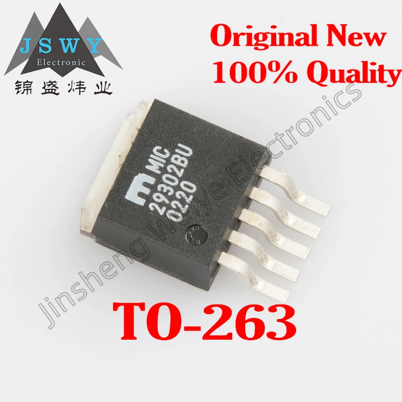 

(5/10pieces) MIC29302BU MIC29302WU MIC29302 linear voltage regulator TO263 100% brand new and original Electronics