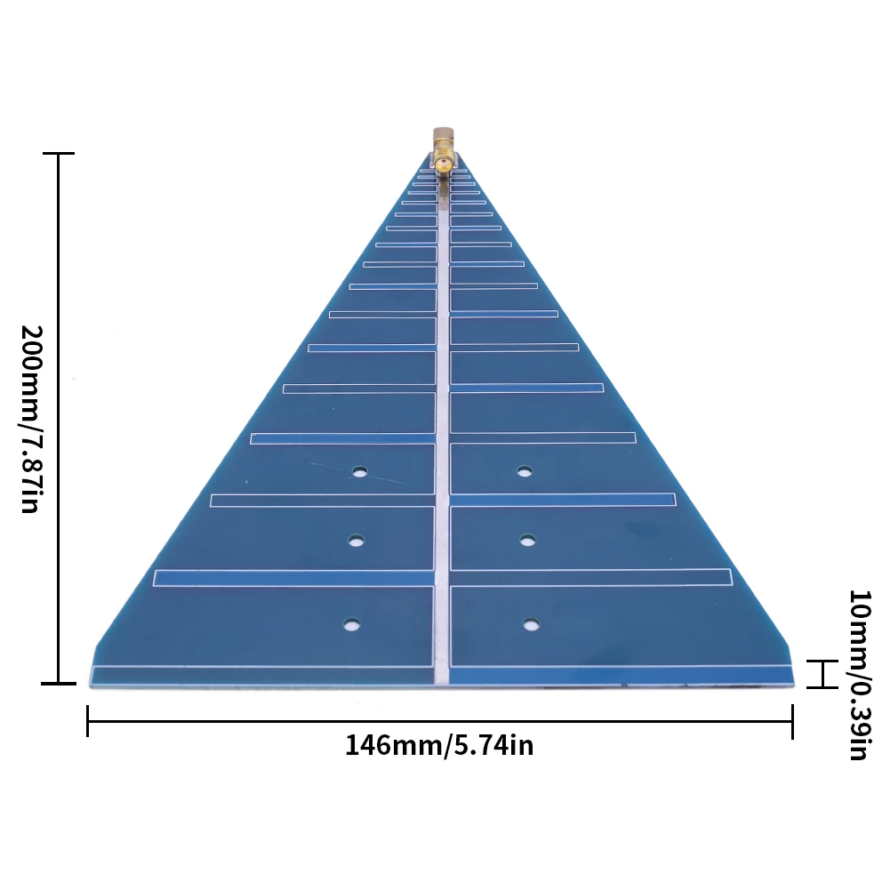 800M-6G Broadband Wideband Antenna 5W Directional Antenna 28 Degree Angle RF frequency 800M-6G UWB Wifi Antenna Board