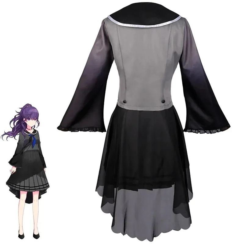 

ss23Project Sekai Colorful Stage Feat OWN Женский Asahina Mafuyu Косплей Сейлор JK Униформа Ночной шнур 25, полный костюм Wi