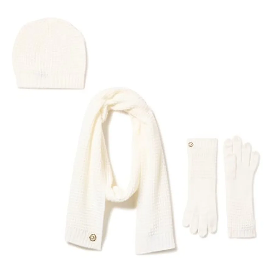

Women's Cozy 3 Piece Waffle Knit Set