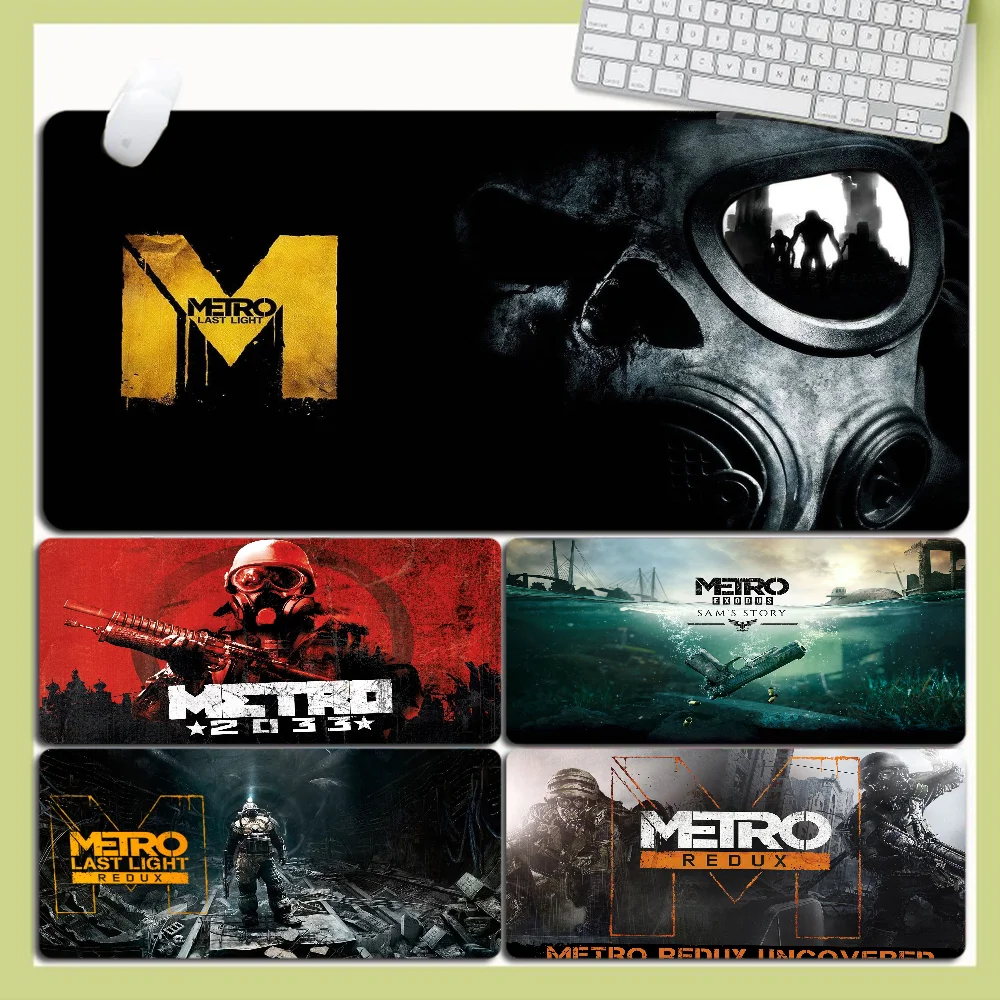 Gaming Metro 2033 Mousepad Large XXL Desktop Desk Mat Kawaii Gaming Accessories Students Writing Pad Desktop Mat