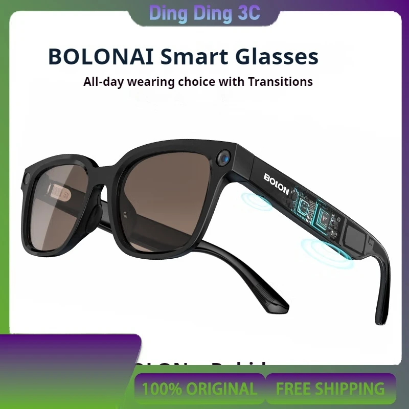 نظارات ROKID&BOLON AI الذكية، كاميرا مكالمات صوتية، نظارات ترجمة الملاحة #1