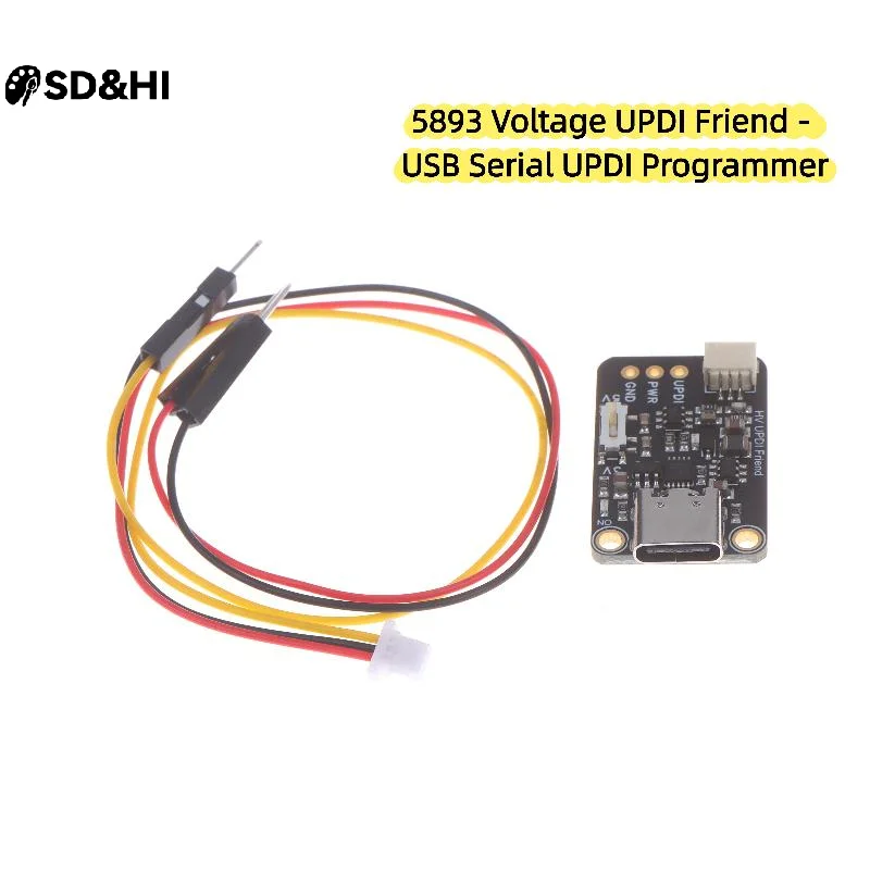 

5893 Adafruit High Voltage UPDI Friend - USB-модуль последовательного программатора ESP32