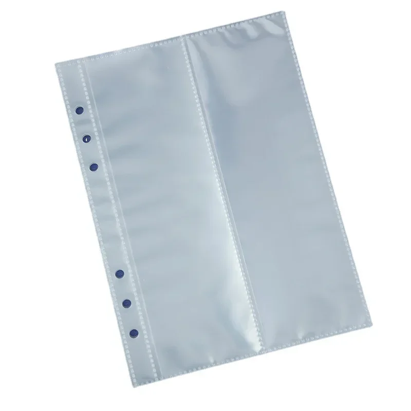 Transparent 10pcs Binder Sleeves 1/2/4 Pockets Photo Album Inner Pages Photocard File Folder Binder Accessories