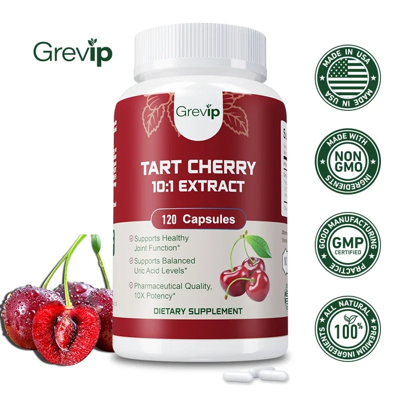 

Tart Cherry - Joint Health Muscle Recovery Premium Uric Acid Cleanse