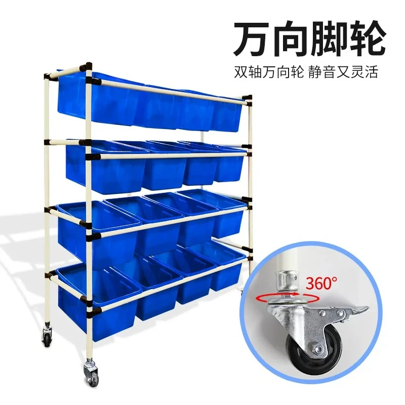 E-commerce warehouse picking truck with truck sorting truck with wheels to pull goods express tool material sorting cart