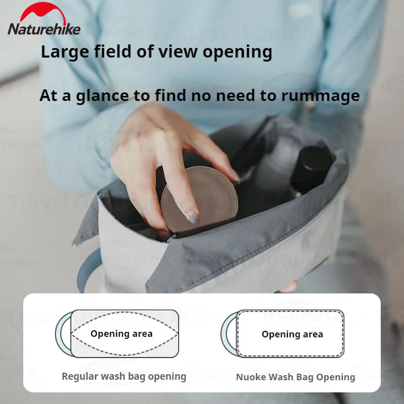 

Naturehike дорожная косметичка для плавания на открытом воздухе, водонепроницаемая косметичка для макияжа, кемпинга, коробка для хранения, портативный чехол-органайзер