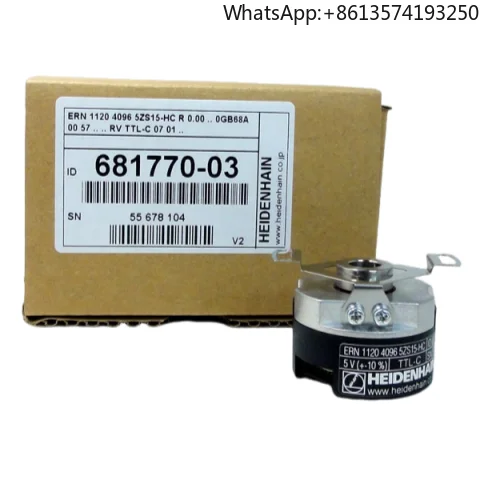 

Heidenhain ERN 1120 Series Incremental Rotary Encoder 4096 Resolution Outer Diameter 35mm Length 34.7mm Blind Hollow Shaft 8.0mm