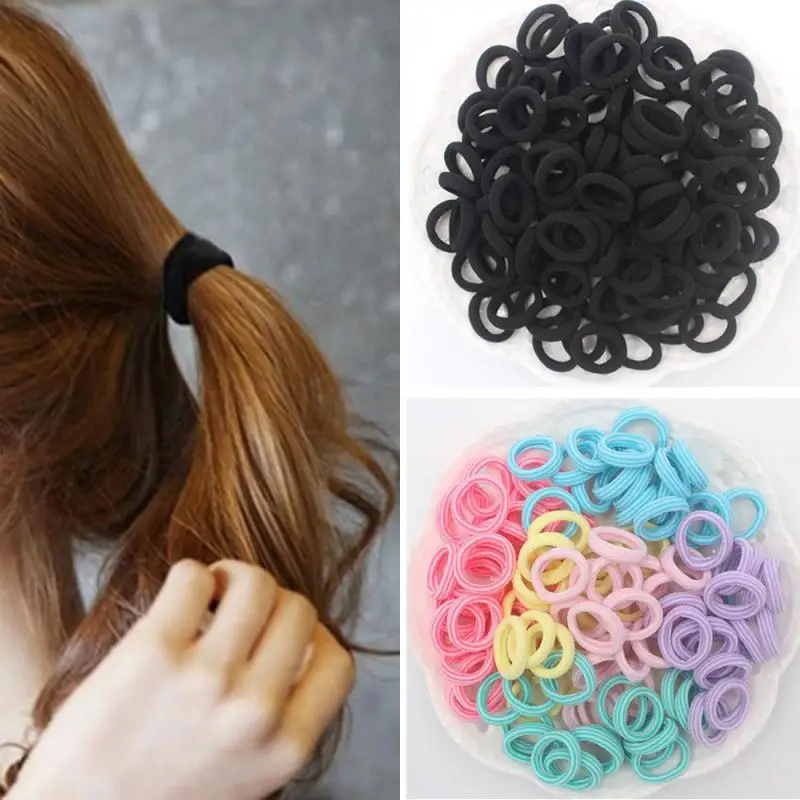 Children's Rubber Bands Don't Hurt Hair Elasticity Good Hair Bands Tying Their Heads Baby Hair Ropes Hair Ornaments