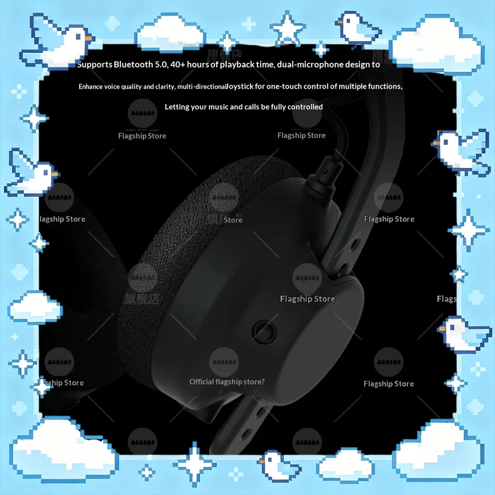 AIAIAI Move XE Wireless Gaming Earphones Biocellulose Diaphragm E-sports Headphones Modular Personality Design Support Bluetooth