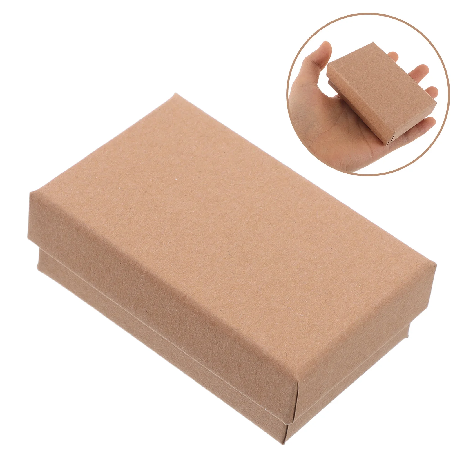 

24pcs Multifunctional Jewelry Box Set: Rectangle Paper Boxes For Rings Necklaces Earrings Bracelets Bulk Empty Present Packaging