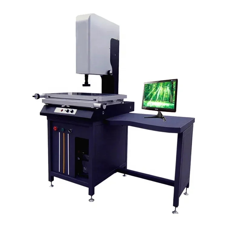 High Resolution 2D Quadratic Element Video Measuring Equipment