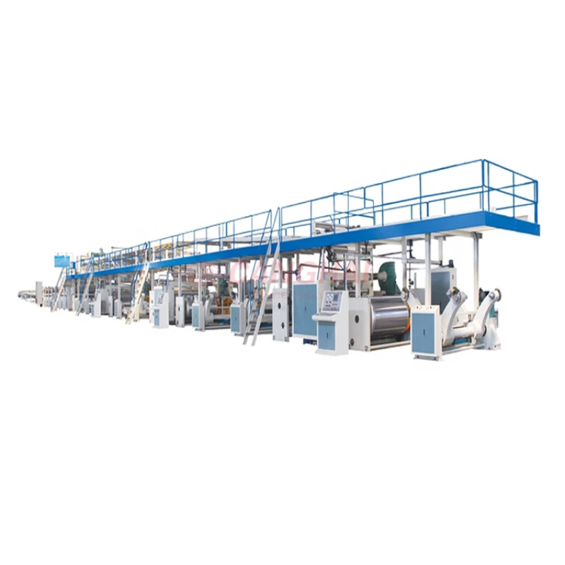 YUGONG Fully Automatic High Speed 3/5/7 Ply Corrugated Cardboard Production Plant Carton Box Making Machine