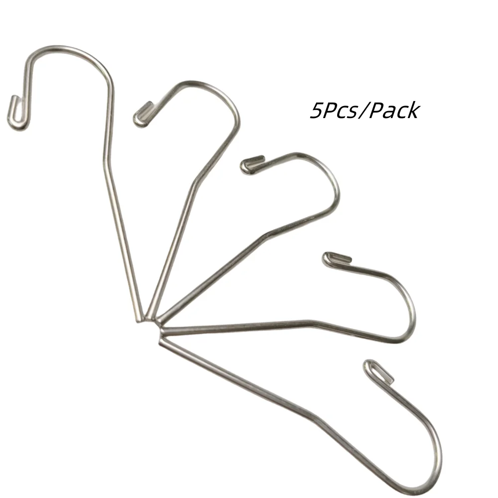 5Pcs/Pack Stainless Steel Dental Lip Hook Root Canal Measuring Accessories Lip Mouth Hook Apex Locator Tool