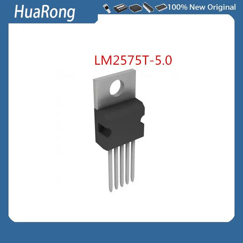 50PCS/LOT      LM2575T-5.0    REG    5V 1A    TO-220-5