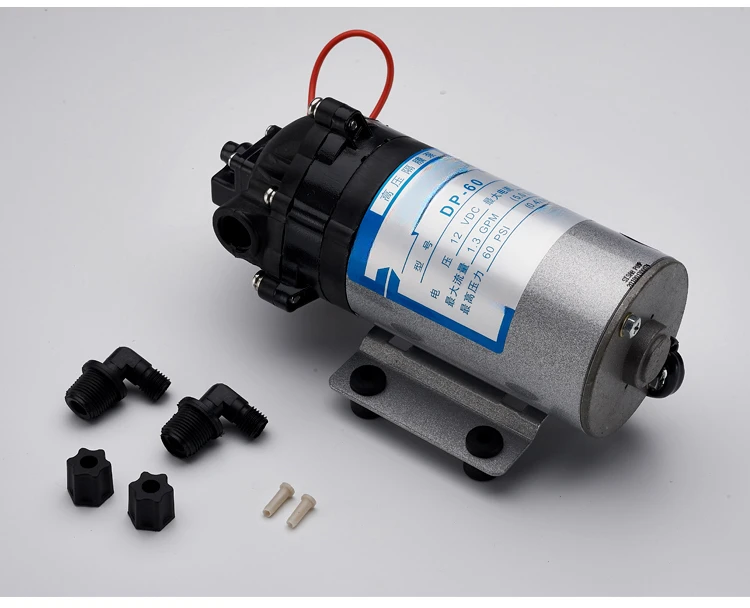 Original DP-60 Diaphragm Pump Diaphragm Booster Water Pump Cleaning Machine Booster Pump, High Pressure Diaphragm Pump