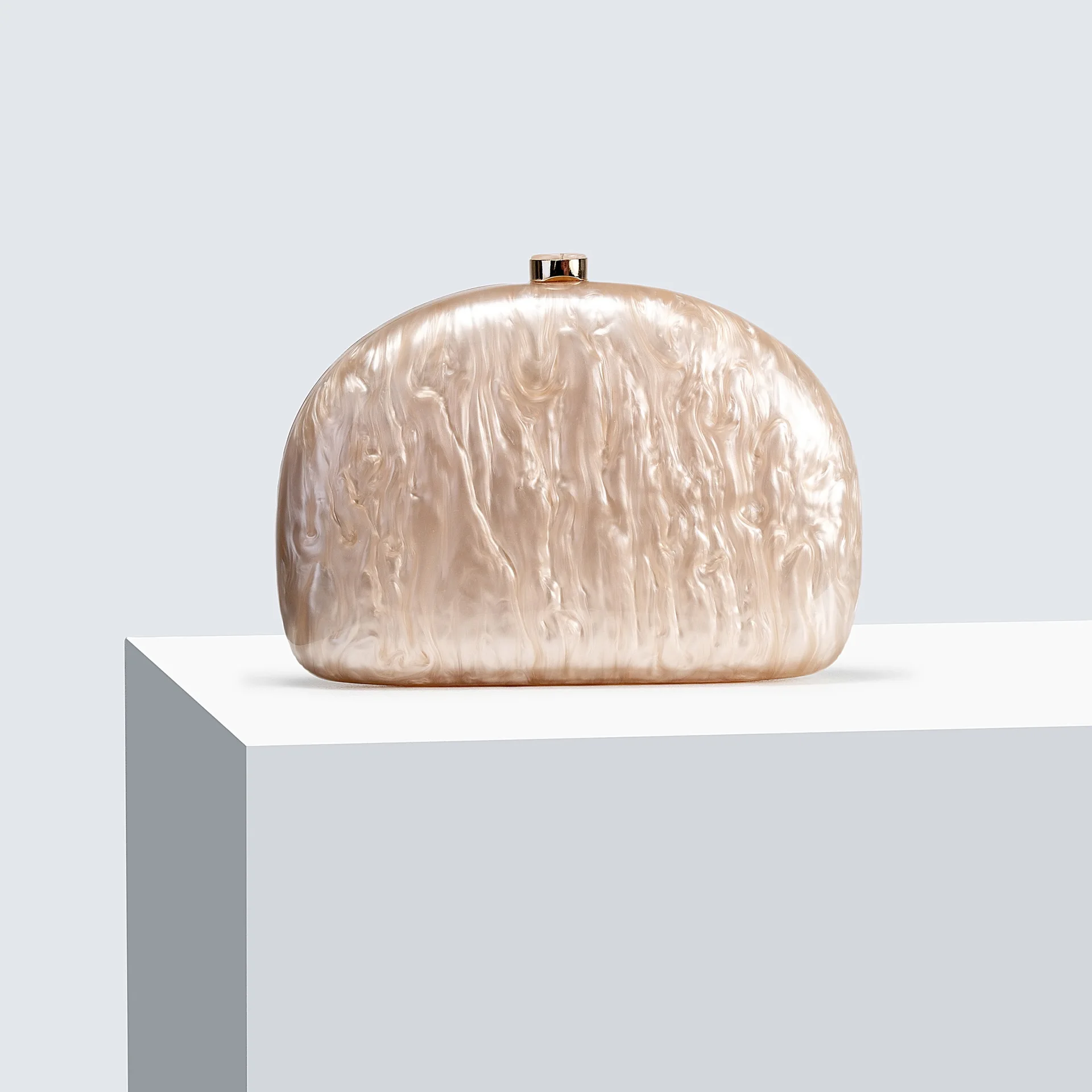 

Женская полукруглая акриловая сумка для ужина на одно плечо с косым крестом, свадебный банкетный клатч Bolsos De Mujer Tendencia