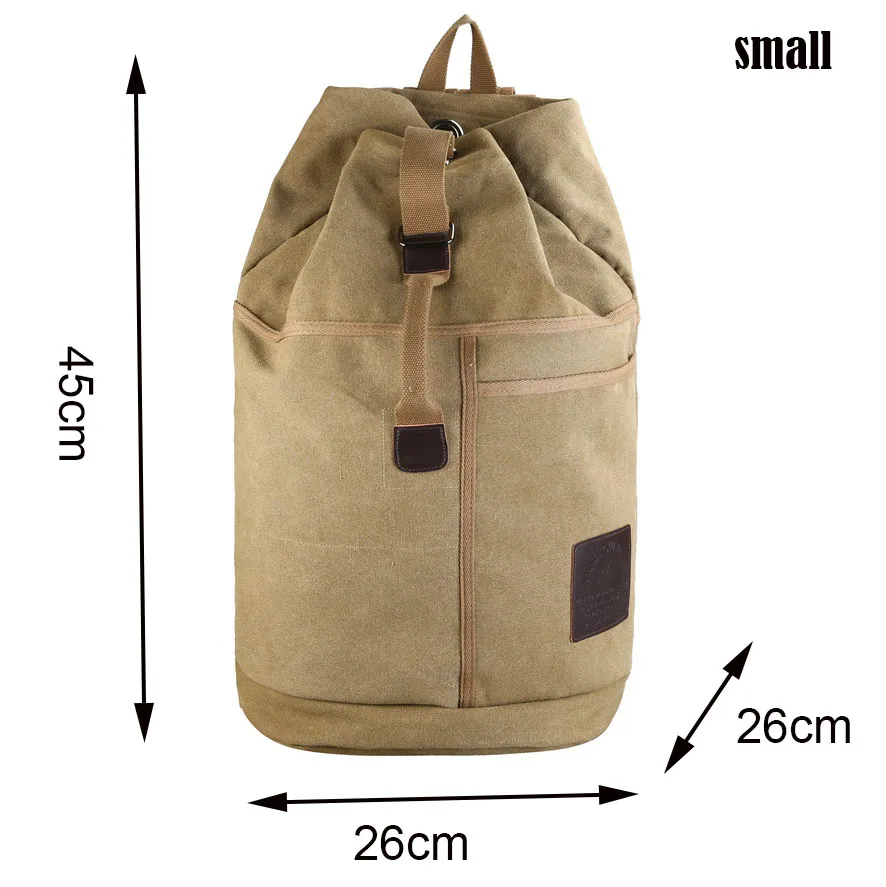 60/30L Mens Bag Outdoor Sports gym Duffle Bag Rucksack Tactical Canvas Backpack School Bag Travel Shoulder BagHandbag Two Size