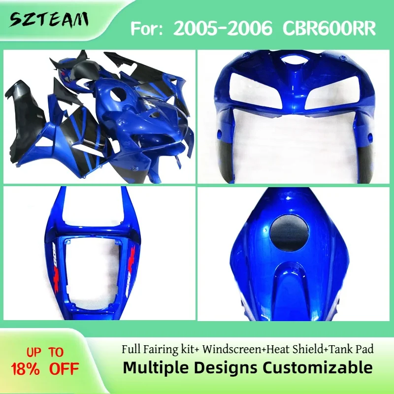 For Honda CBR 600RR 2005 2006 Injection Fairing Kit CBR600RR 05 06 OEM Replacement Motorcycle Fairings