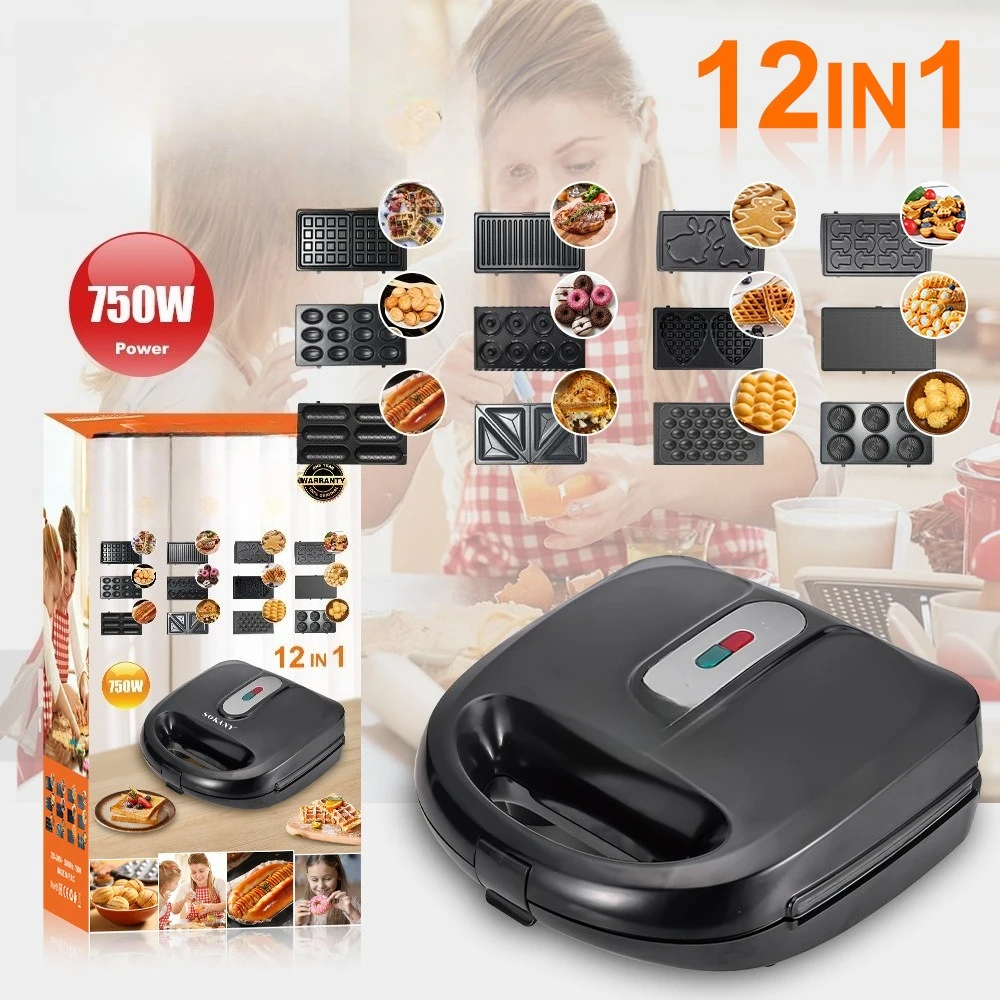 Sandwich Machine: Home Breakfast Machine, Bread and Toast Frying Machine