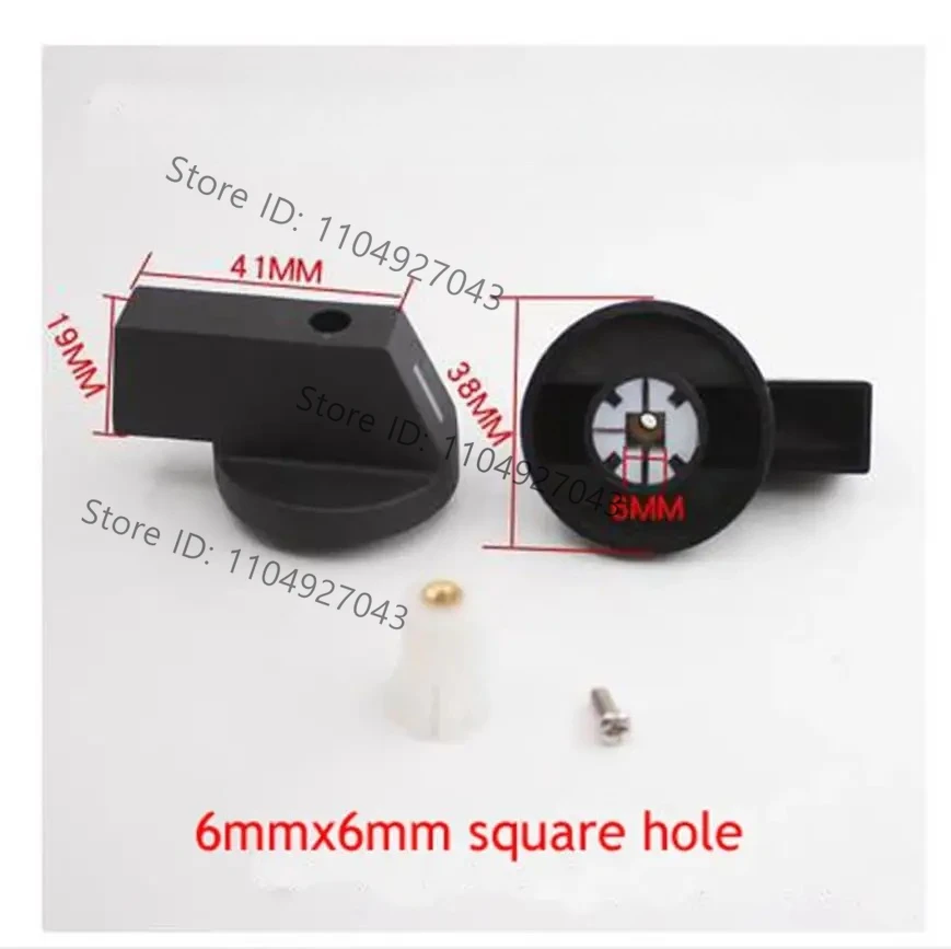 2pc LW26-25 32 63A Universal Transfer Switch Handle 6*6 MM Square Hole Operation Handle Combination New