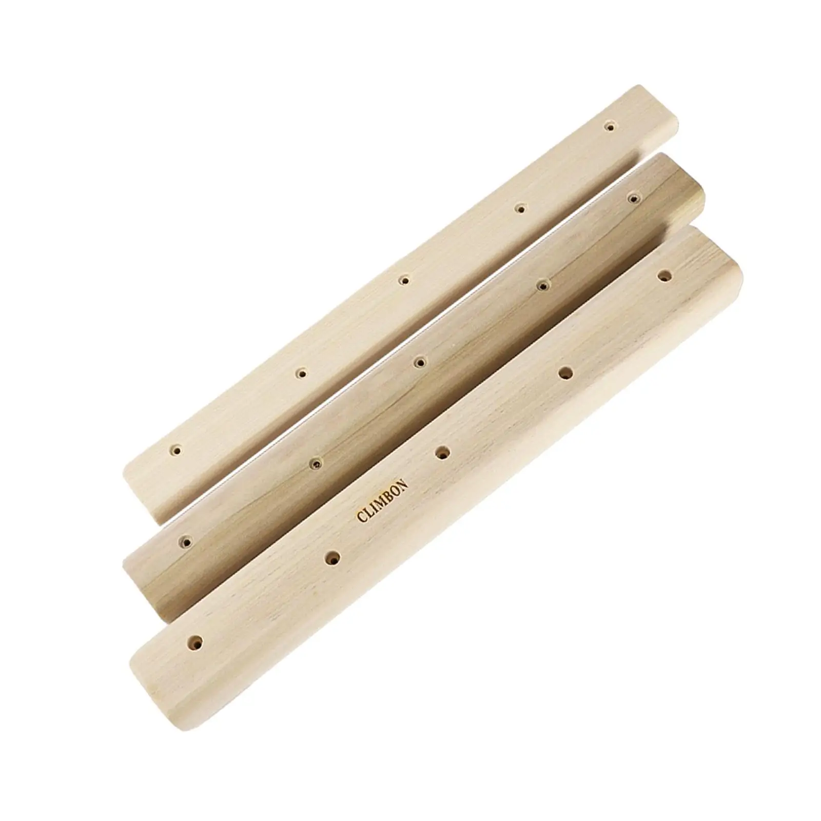 3個セット-木製ロッククライミングホールドセット-体力強化ロッククライミングトレーニングボード-室内ホームジムや屋外アスリート向けトレーニング用