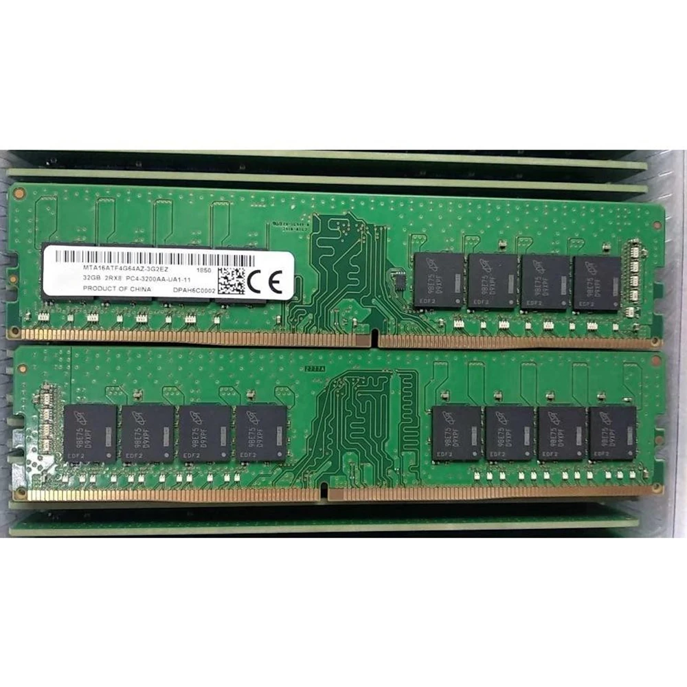 MT 메모리용 RAM 16GB ECC REG RDIMM, 하이 퀄리티 16G 2RX8 PC4-3200AA 3200 DDR4, 1 개