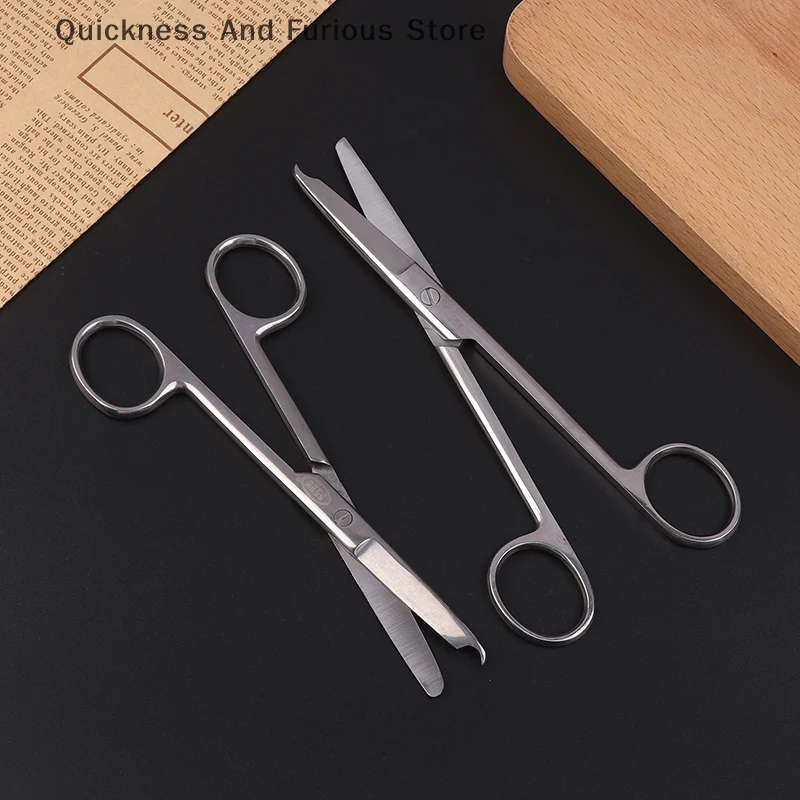 【TO】14/16cm Dental Remove Suture Scissors Stainless Steel Medical Stitch Cutting Tools Dental Surgical Instruments Dentist Tools