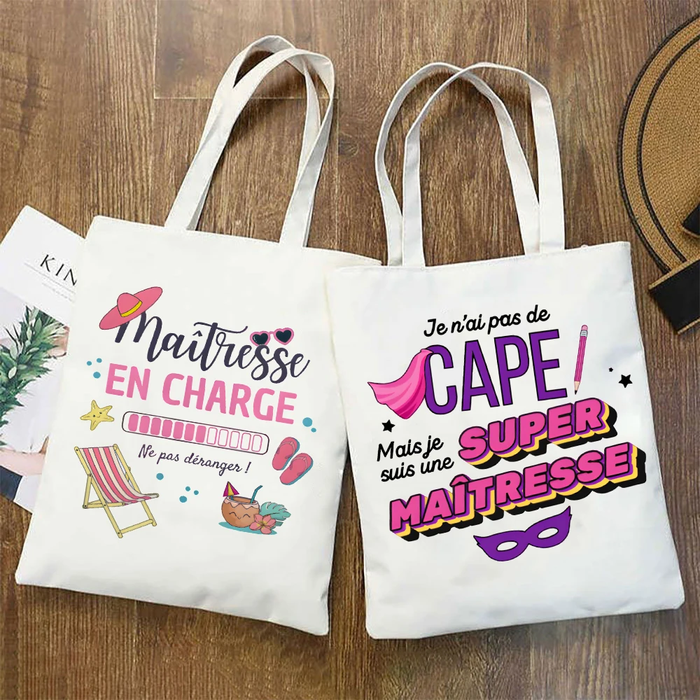 

Thank You Mistress Women HandBags Fashion Canvas Shoudler Bag Large Capacity Bags End of School Year Gift Asurprise